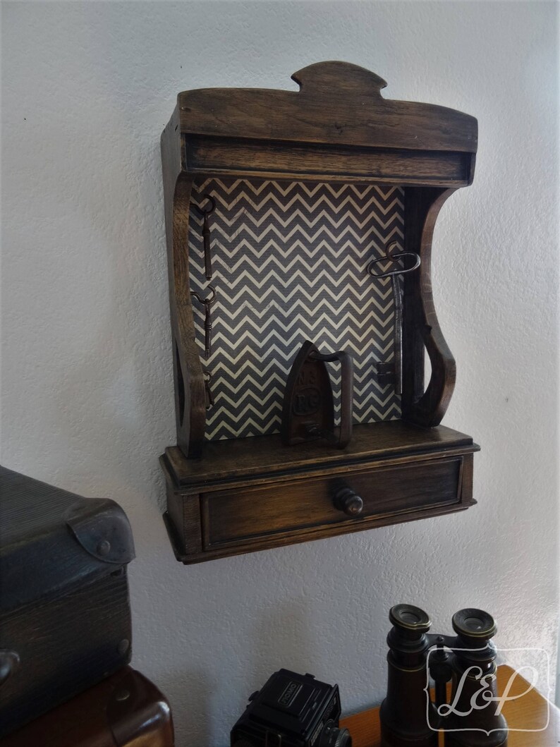 Gift Idea Small Cabinet Or Drawer Shelf Weathered Style Etsy