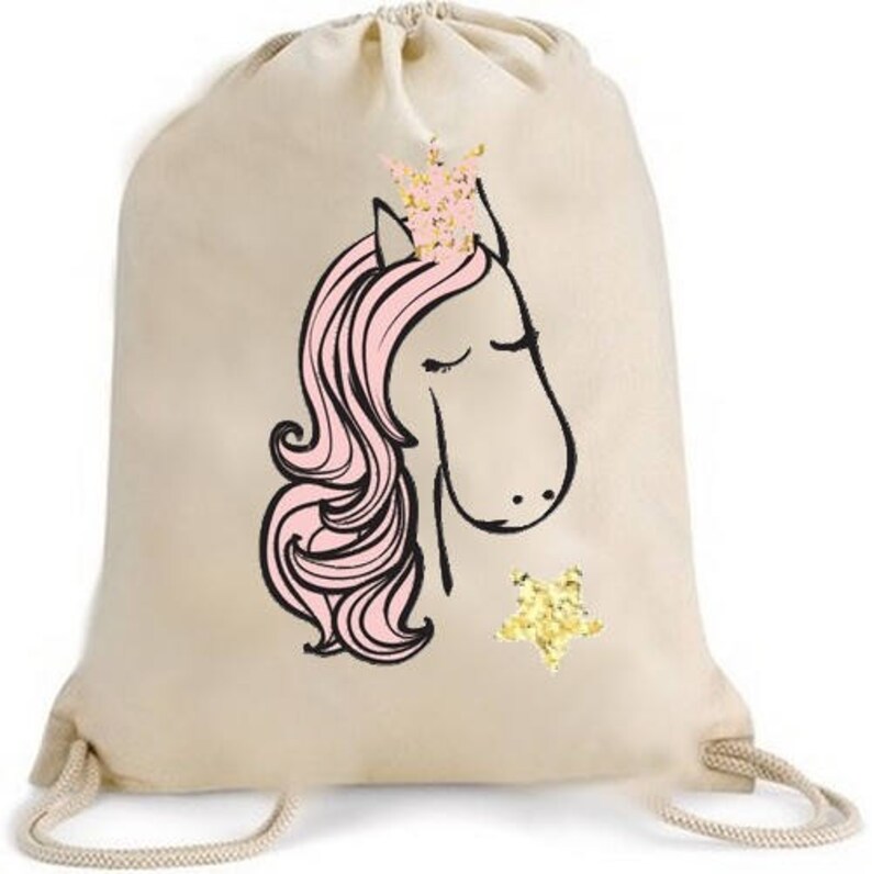 gym pool Back to school gym bag Duffel Unicorn