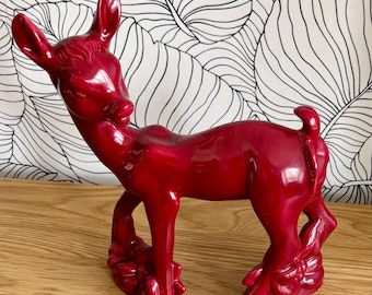 Vintage Bambi Fawn Statuette &quot;gift idea&quot; for Mother&#39;s Day, Mother&#39;s Day, Grandmas, Girlfriend, Teacher &quot;Home Decor&quot;