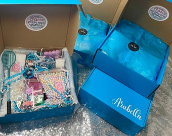 Slime Lover’s Personalized Ultimate DIY Gift Box /Birthday Gift/Christmas Gift/Holiday Gift/ Slime Making Kit/Custom Gift/Gift For Kids