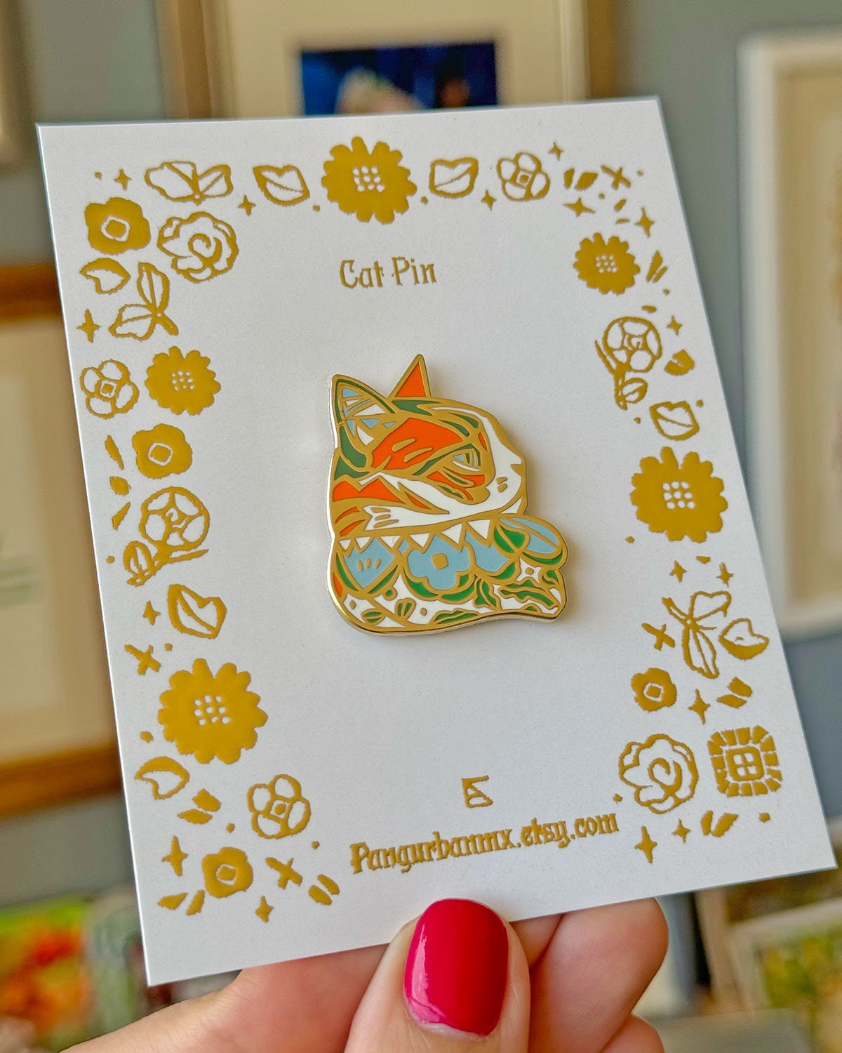 Cat Hard Enamel Pin // Witchy Pin / Enamel Pin /cat Pin / Unique Brooch ...