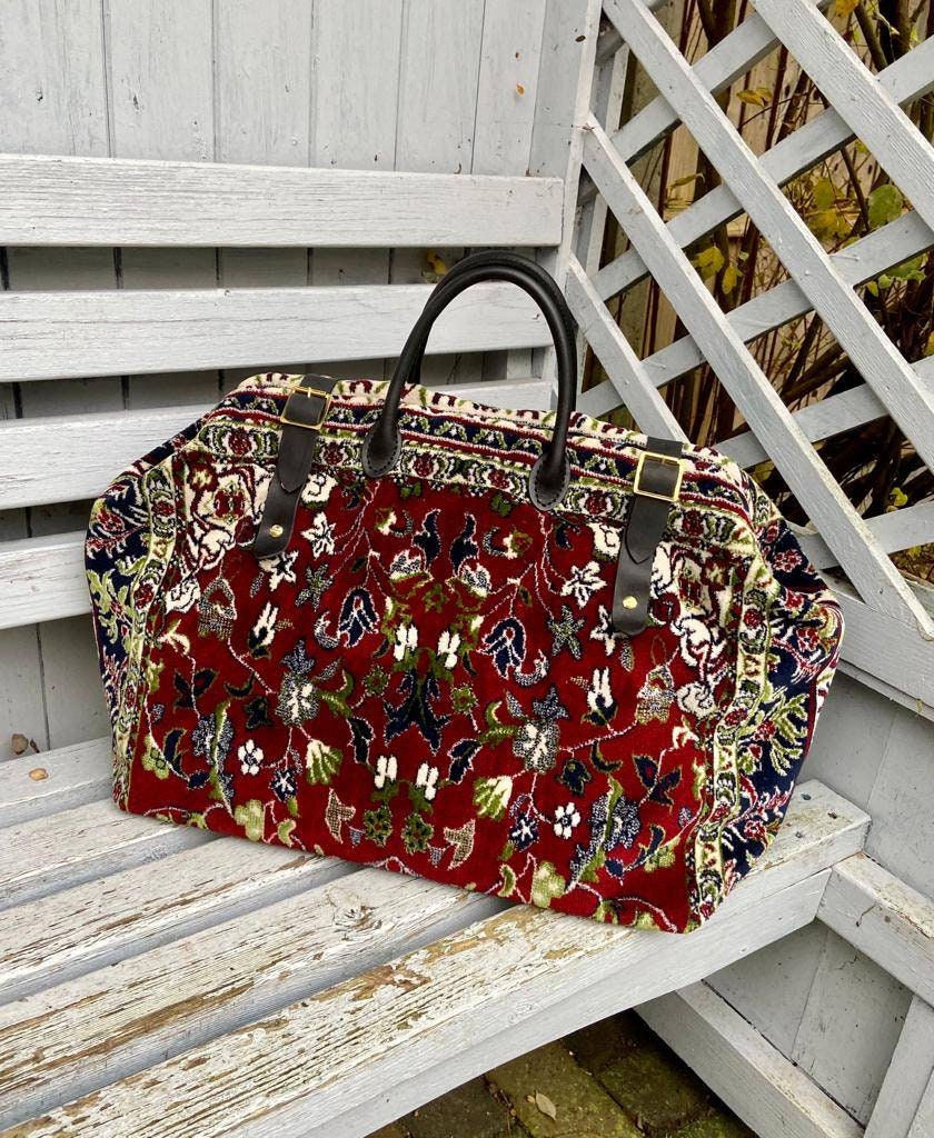 Large carpet online bag