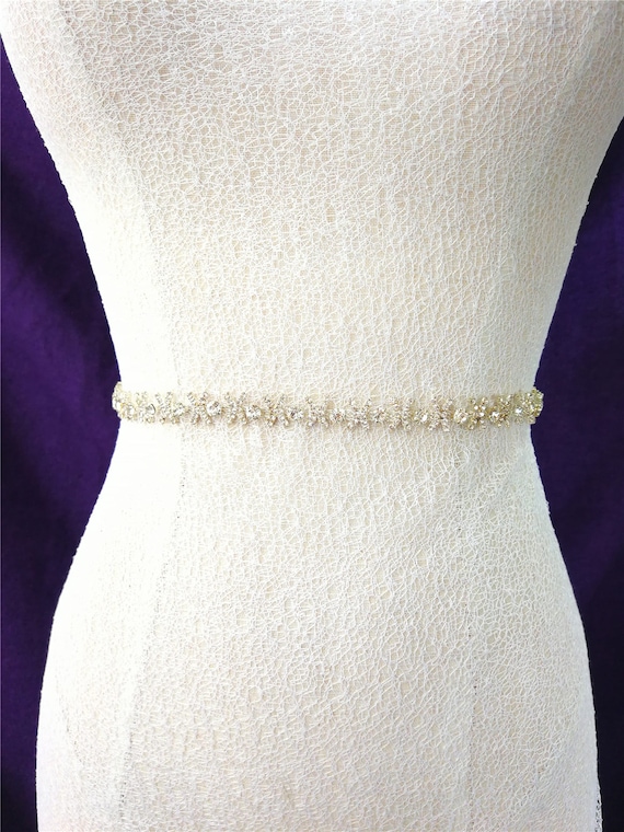 beaded belts for bridesmaid dresses Crystal Rhinestone ,silver Clasp Belts,sapphire Belt,bridal Belt,wedding Belt,sash Belt, Wedding Clasp Belt,gold Wedding Belt-a39 See-through Dresses Style # 4613BT Size:50 Regular Calvin Klein Collection, Yasmine