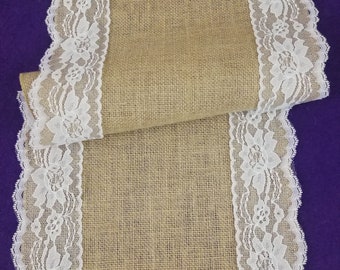 Mesa de boda rústica, mantelería de boda, decoración de mesa de boda, caminos de mesa, camino de mesa de arpillera, camino de mesa rústico, camino de mesa rústico-63