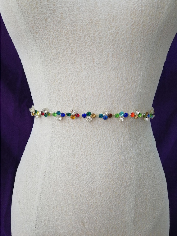 Crystal Rhinestone,bridal Belt,wedding Clasp Belt,wedding  display picture 1