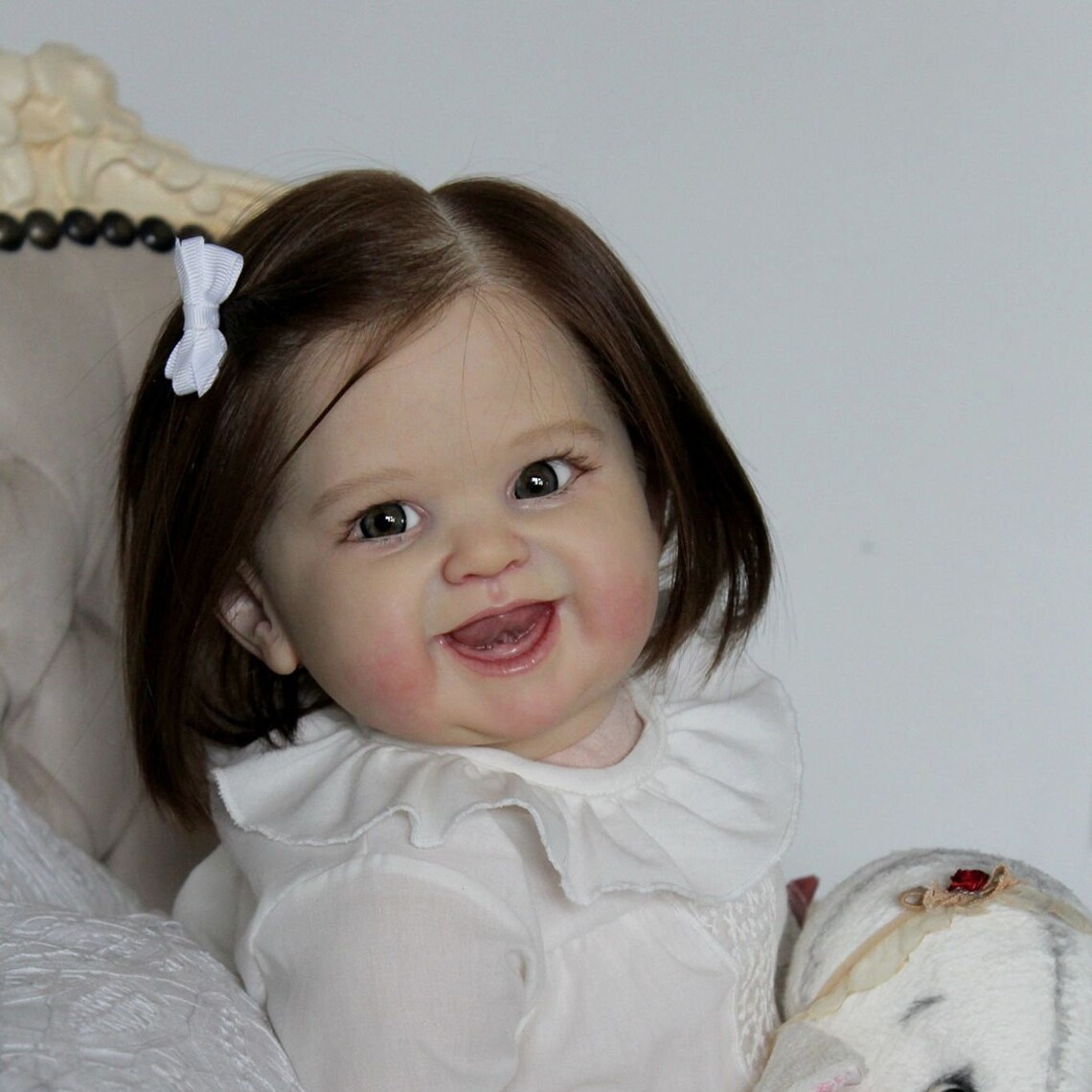 Reborn toddler doll reborn babies girl open mouth reborn baby Etsy
