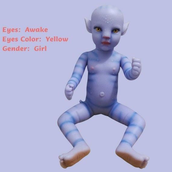 Avatar Baby Girl Eyes Open Avatar Vinyl Baby Avatar Bebe Etsy