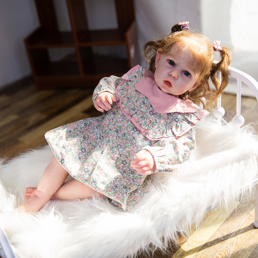 Reborn babies reborn toddler doll cloth body reborn doll girl Etsy