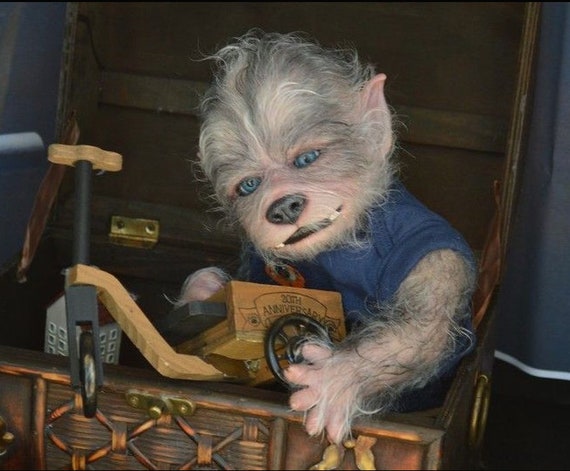 Reborn Baby Kit Baby Loup Garou Bebe Animal Loup Diy Reborn Etsy