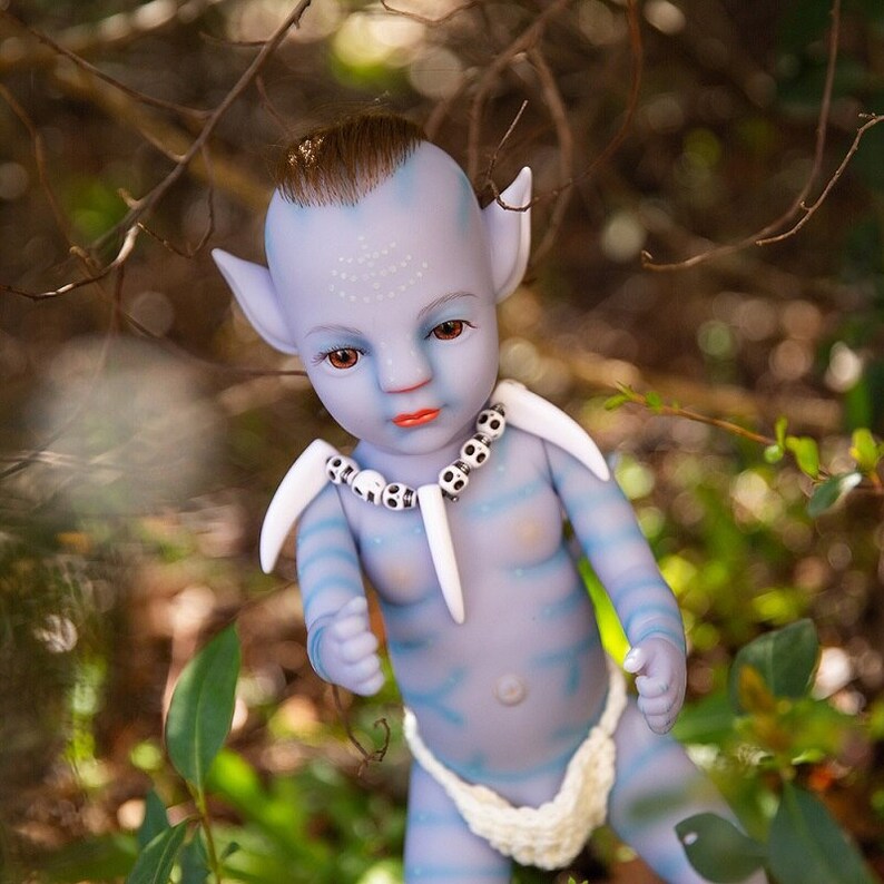 Avatar Baby Girl Eyes Open Avatar Silicone Baby Avatar Bebe Etsy
