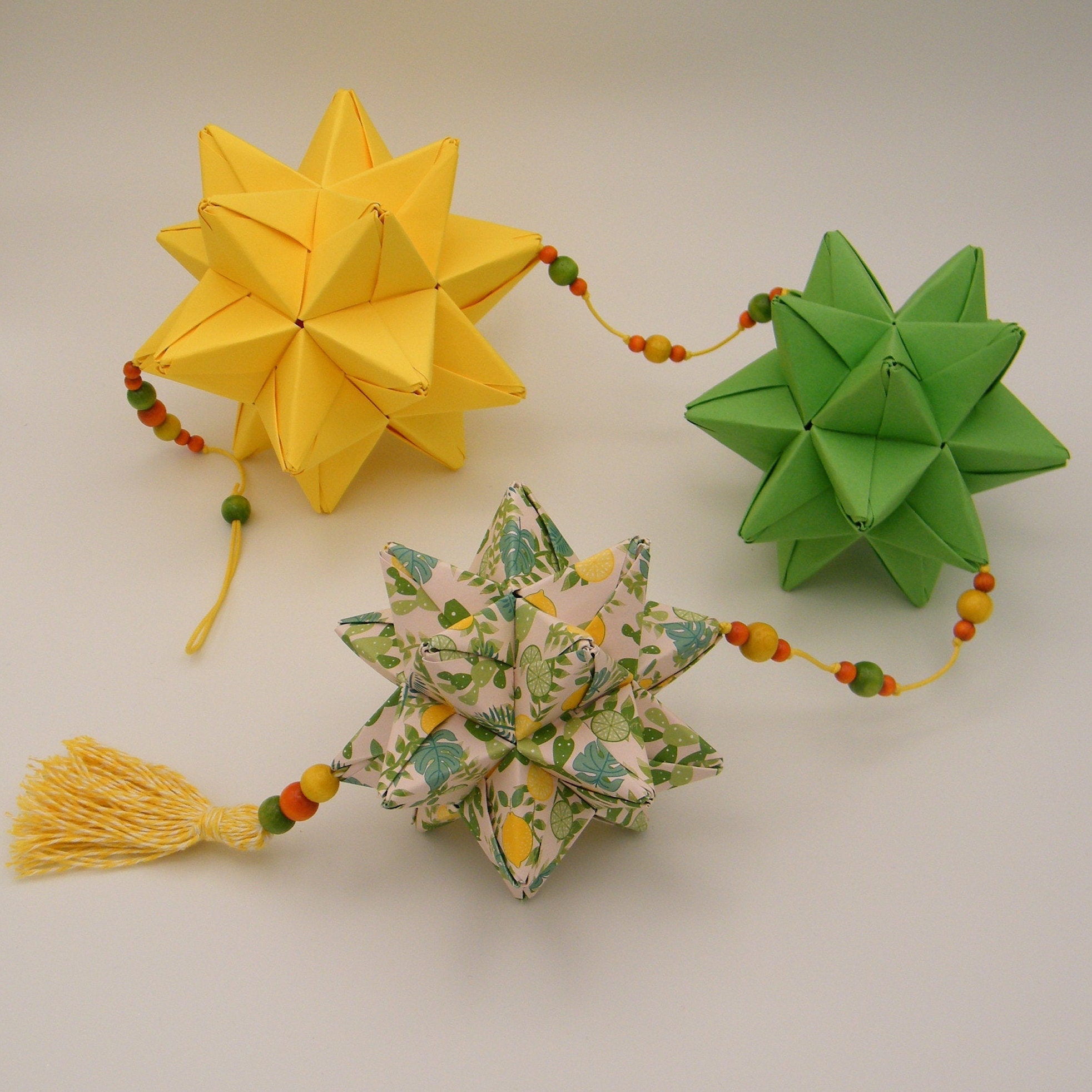 Mobile Origami Citron.