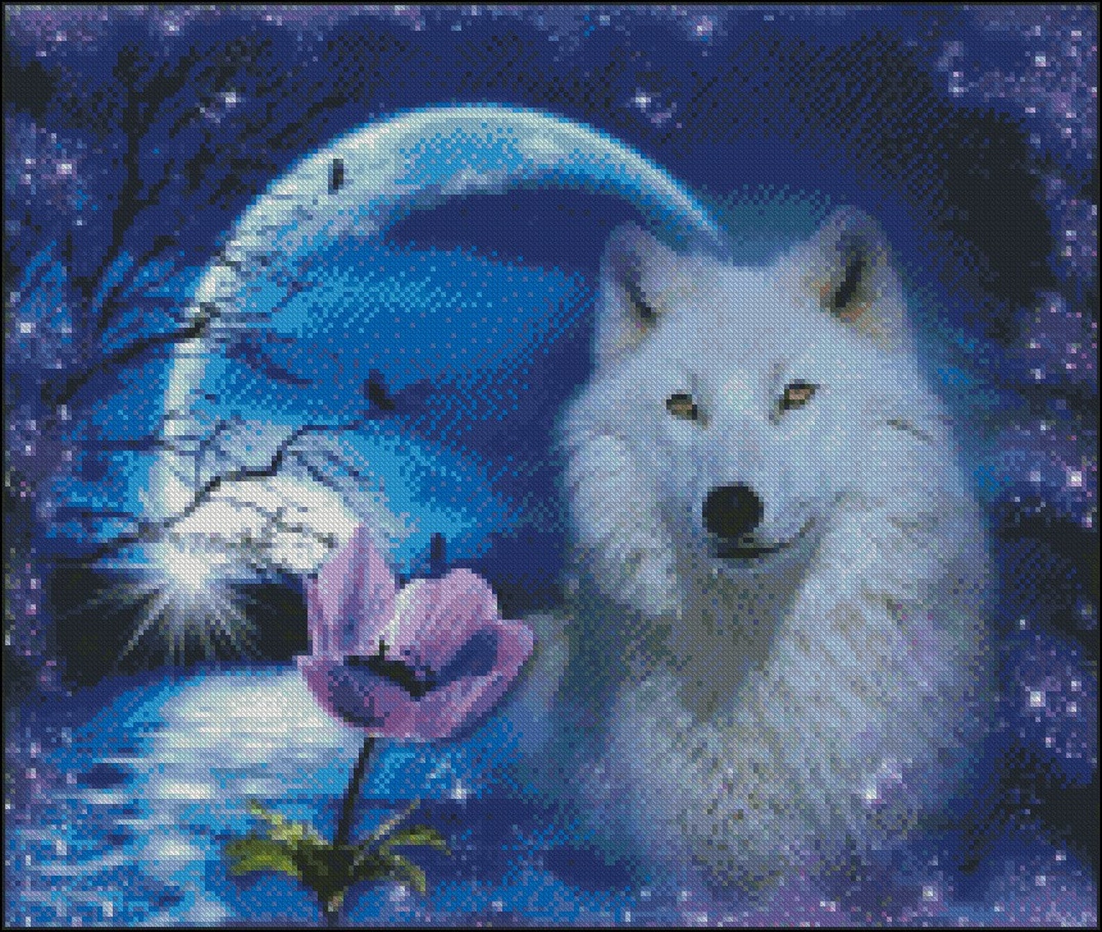 CA215182001 Color Counted Cross Stitch Pattern Chart Color Etsy