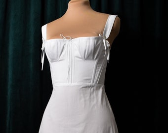 1805 - 1820 Women&#39;s Regency Mid-Length Bodiced Petticoat