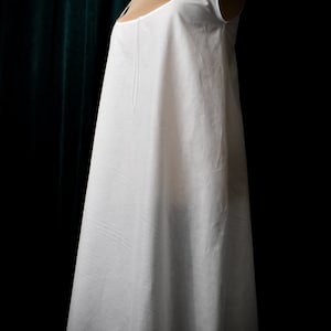 Historic Sleeveless Chemise, Custom Sized and Made to Order
