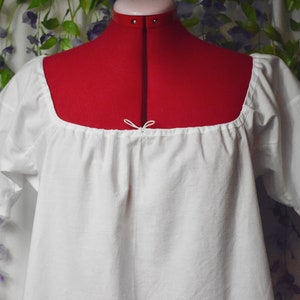 1805 - 1820 Women's Regency Chemise Made to Order