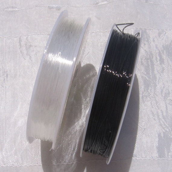 Hilo de pescar, 20m, 5m, 4m, hilo transparente, hilo negro, hilo elástico,  hilo elástico, hilo de nylon, cristal 0.5mm, hilo 1mm,  C15,C195,C219,C251,C252 -  México