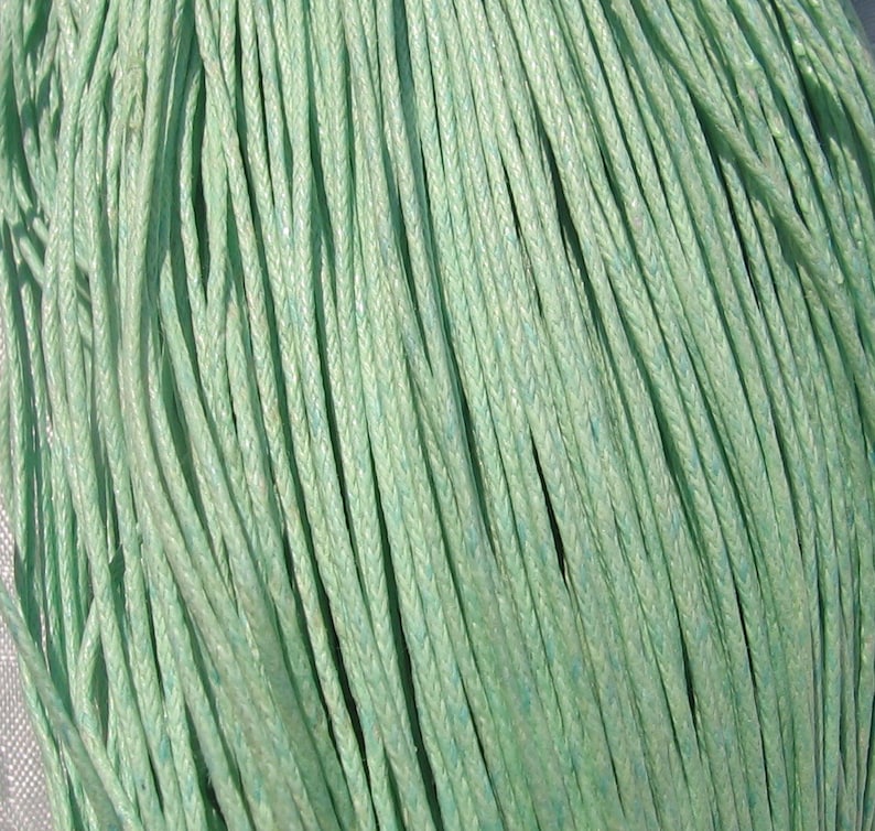 Lot de 10m de fil, fil coton ciré, fil 1mm, fil coton 1mm, fil marron, fil beige, fil orange, fil rose, fil turquoise, fil violet, bordeaux image 9