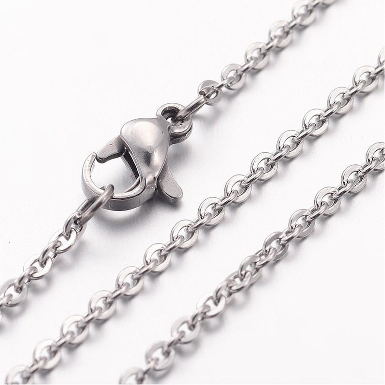 Etsy stainless steel necklace Clearance
