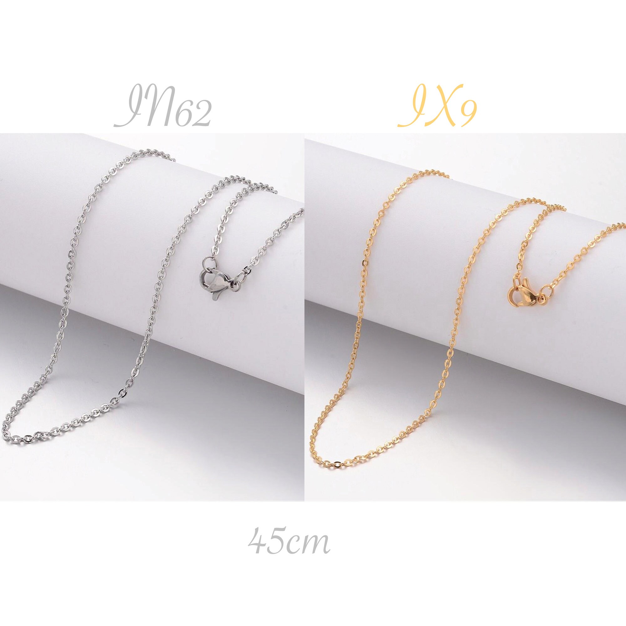 Attache Collier Bijoux Extension Chaîne Or 14 Carats Avec Mousqueton - Prolongateur Pour Colliers Et Bracelets Prolongateur Collier Mousqueton