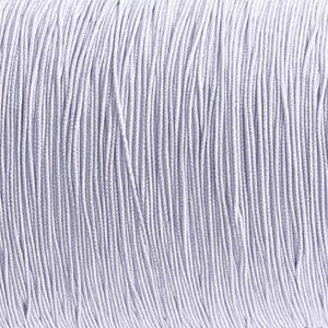 10 meter set, elastic wire, 10m thread, stretch wire, 0.6mm wire, black wire, white thread, nylon thread, black elastic, white elastic, C67 15m Blanc - C67B.15