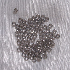 ANNEAUX INOX, lot de 200, anneaux solides, acier inoxydable, anneaux 4mm, anneaux 5mm, anneaux 6mm, anneaux 7mm, épaisseur 1mm, inox,IN34-37 image 2