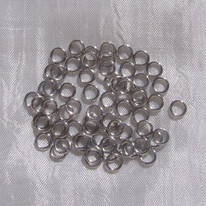 ANNEAUX INOX, lot de 200, anneaux solides, acier inoxydable, anneaux 4mm, anneaux 5mm, anneaux 6mm, anneaux 7mm, épaisseur 1mm, inox,IN34-37 image 6