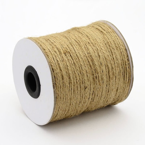 Lot of 15m, 15 meters, hemp rope, hemp twine, 1mm wire, natural twine, natural rope, beige thread, beige rope, 1mm rope, C225