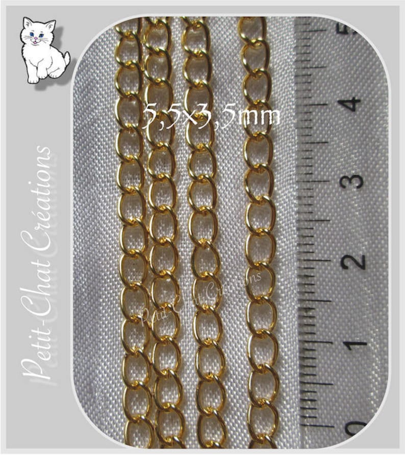 1 meter flat wire O nickel plated chain buy 2 get 1 free