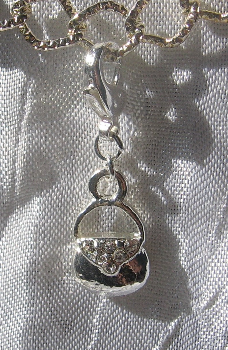 1 CHARM SUR MOUSQUETON SOURIS /& SON FROMAGE 3D EN METAL BRELOQUE ARGENTEE *V363