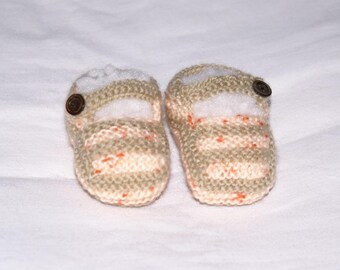 chaussons chauds bébé