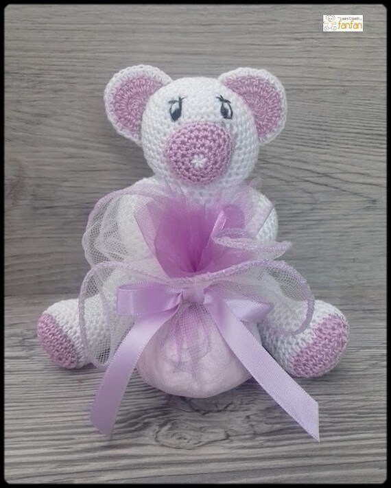 light purple teddy bear