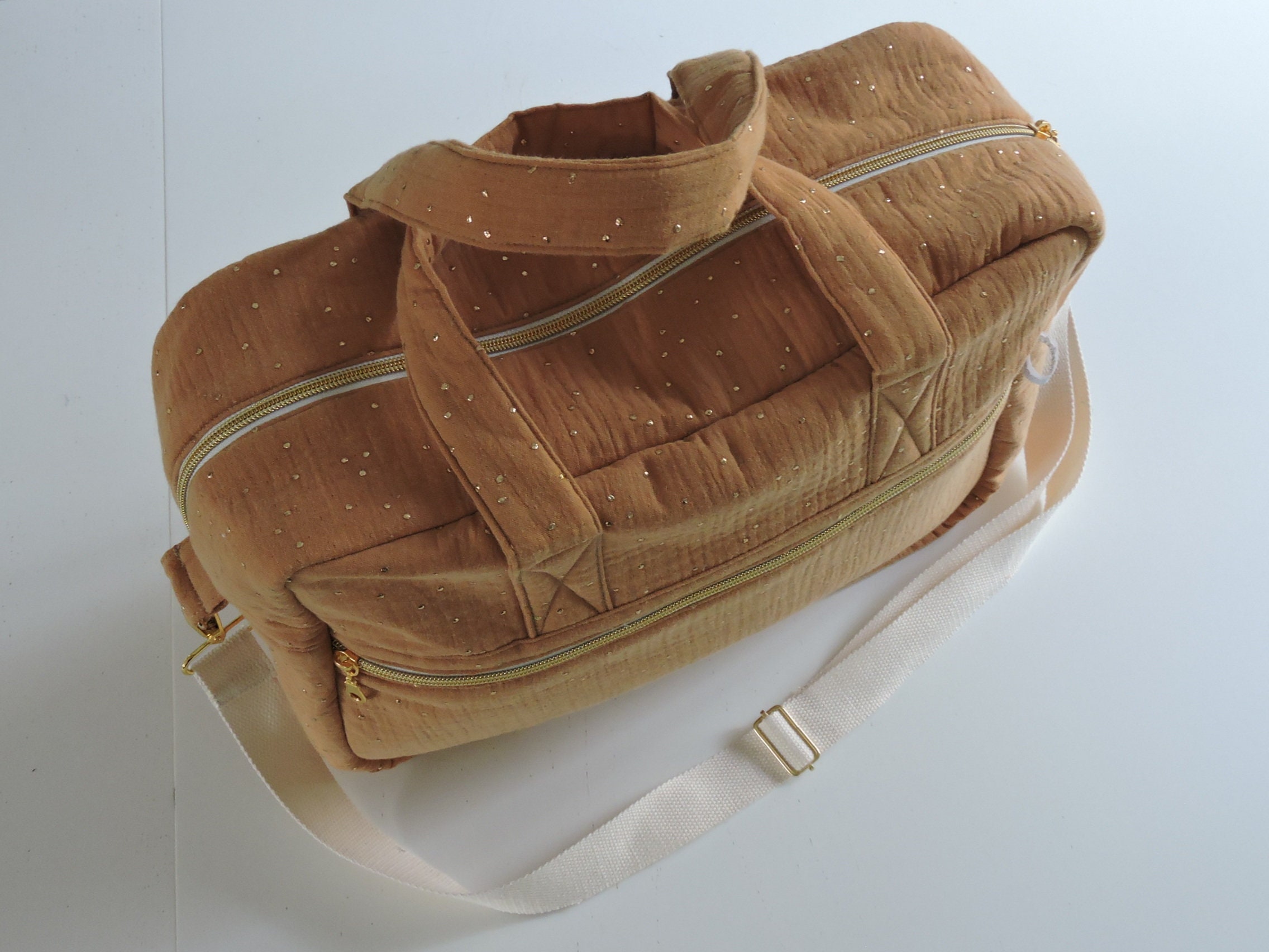 Sac Langer Camel Etsy