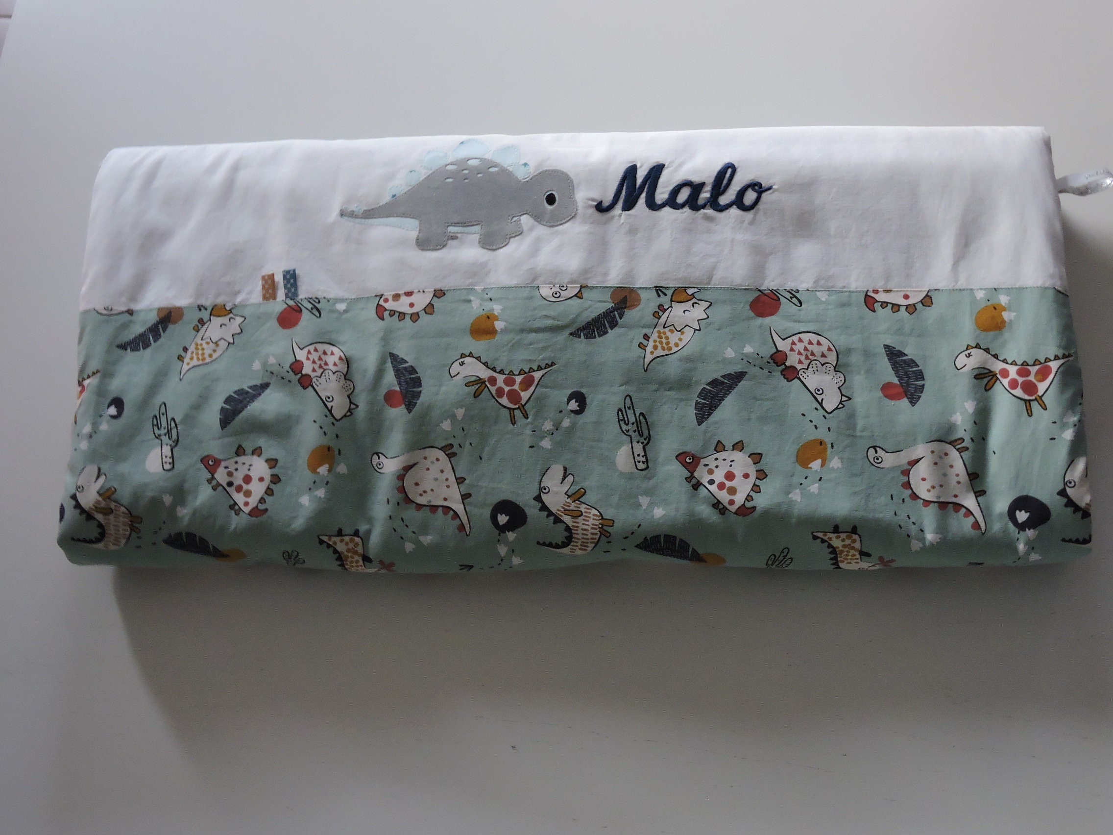 Ensemble Cadeau de Naissance , Couverture Bavoir Attache-Tétine & Anneau Dentition Personnalisé Conf