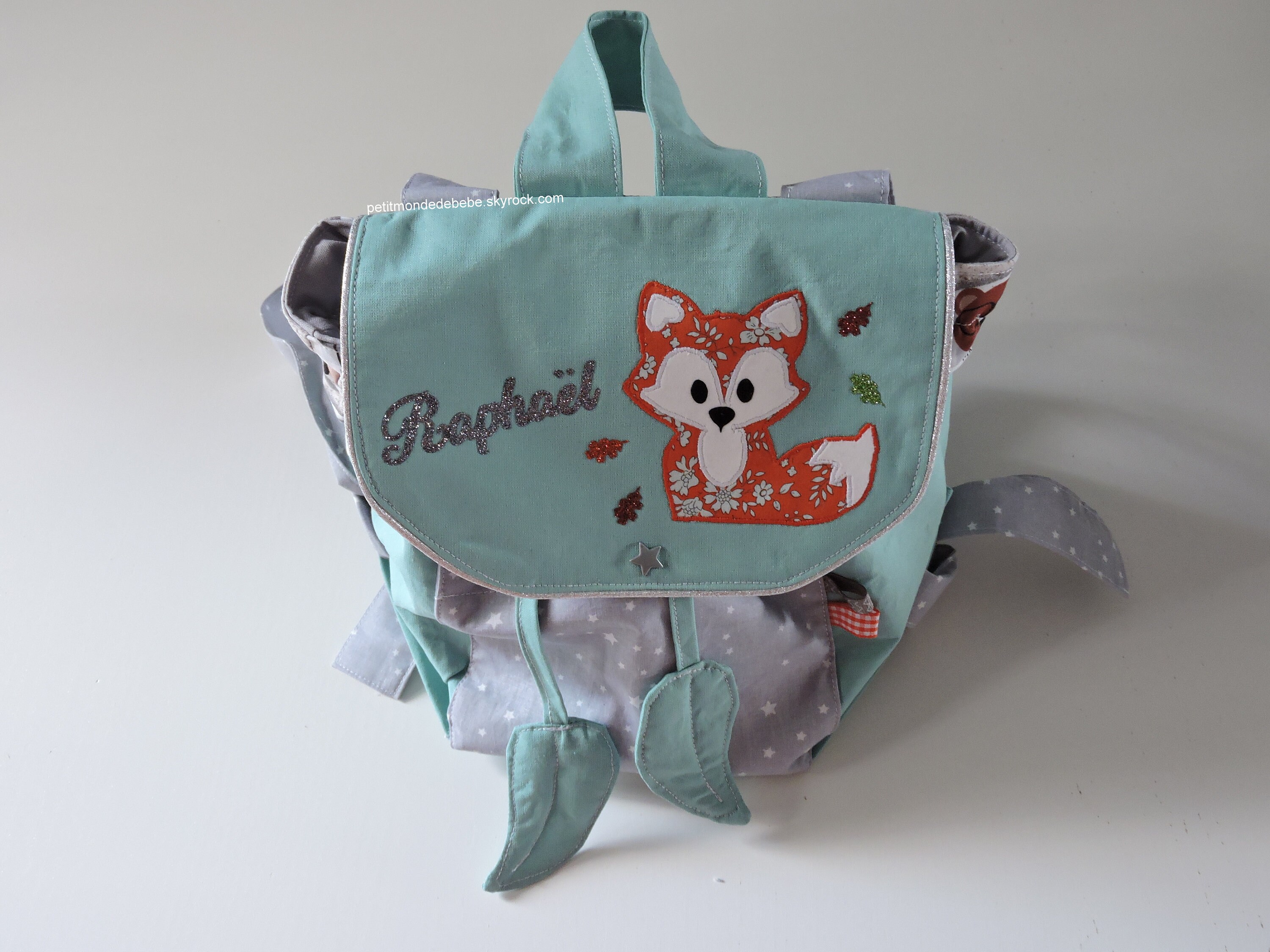 Sac A Dos Renard Bebe Enfant Personnalisable Prenom Etsy