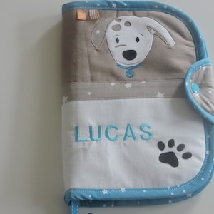 Health book protector / personalized health book protector / health book protector / embroidered first name