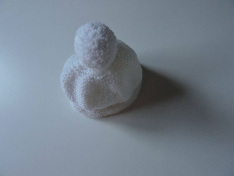Baby gift box knit in garter stitch