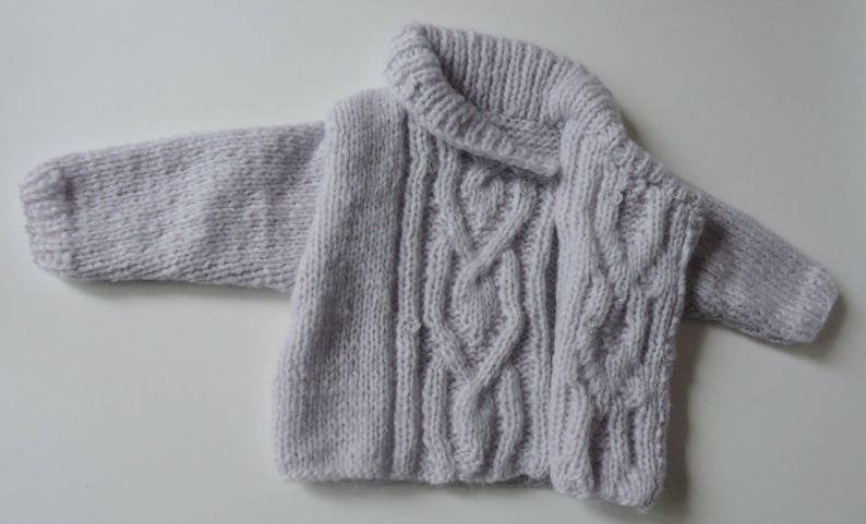 Shawl collar-knitted Cardigan image 3
