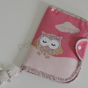 Health book protector / personalized health book protector / health book protector / embroidered first name