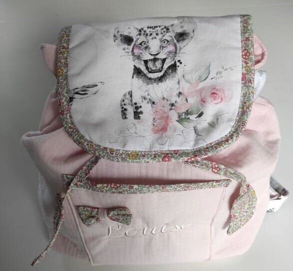Sac à Roulettes Betsey Johnson 21" Imprimé Floral Zèbre - Vert/rose