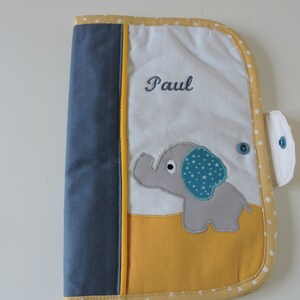 Health book protector / personalized health book protector / health book protector / embroidered first name