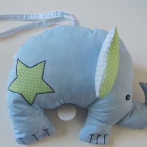 Musical cuddly toy for baby