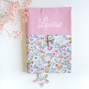 Liberty Betsy porseleinen gezondheidsboekbeschermer, geboortecadeau, gepersonaliseerd gezondheidsboek, aanpasbaar cadeau, Liberty-patroon