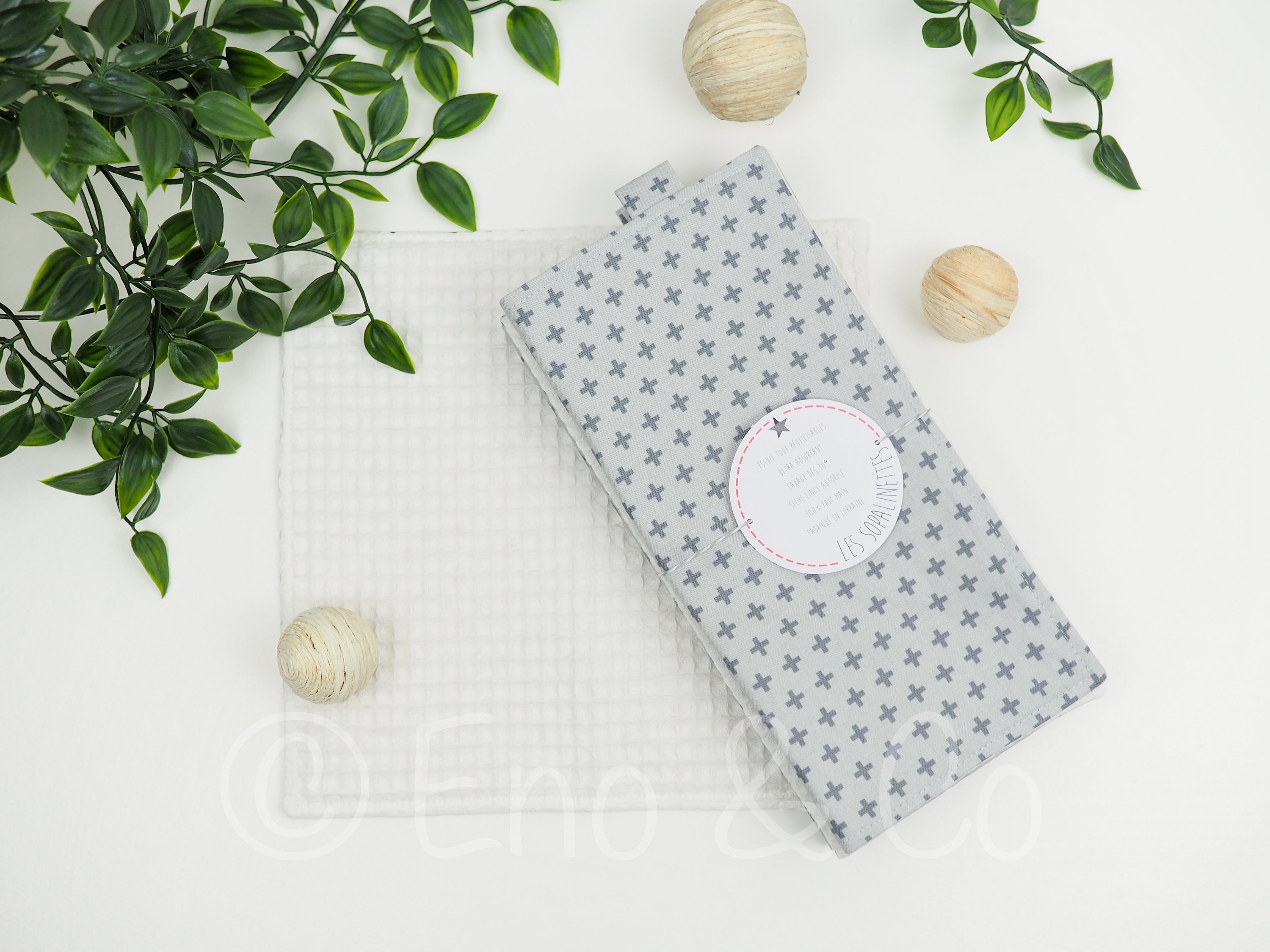 Essuie Tout Lavable Réutilisable, Lot de 5 Feuilles d'essuie Lavable,