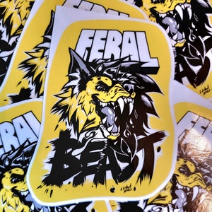 Feral Beast - Sticker