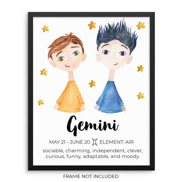 Gemini Art - Etsy