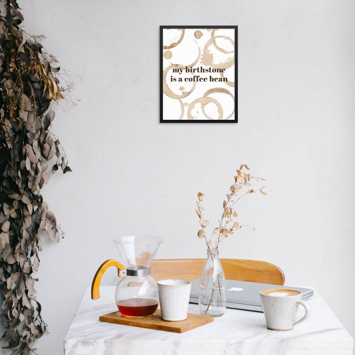 Funny Kitchen Sign Wall Decor Art Print Coffee Lovers Gifts | Etsy