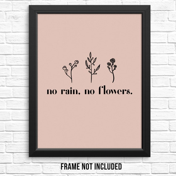 Nursery Inspiration Decor 8x10 Sayings Home Decor Poster Inspirational Quote Print Living Room Wall Art Unframed In A World Where You Can Be Anything Be Kind Print Posters Handmade Products