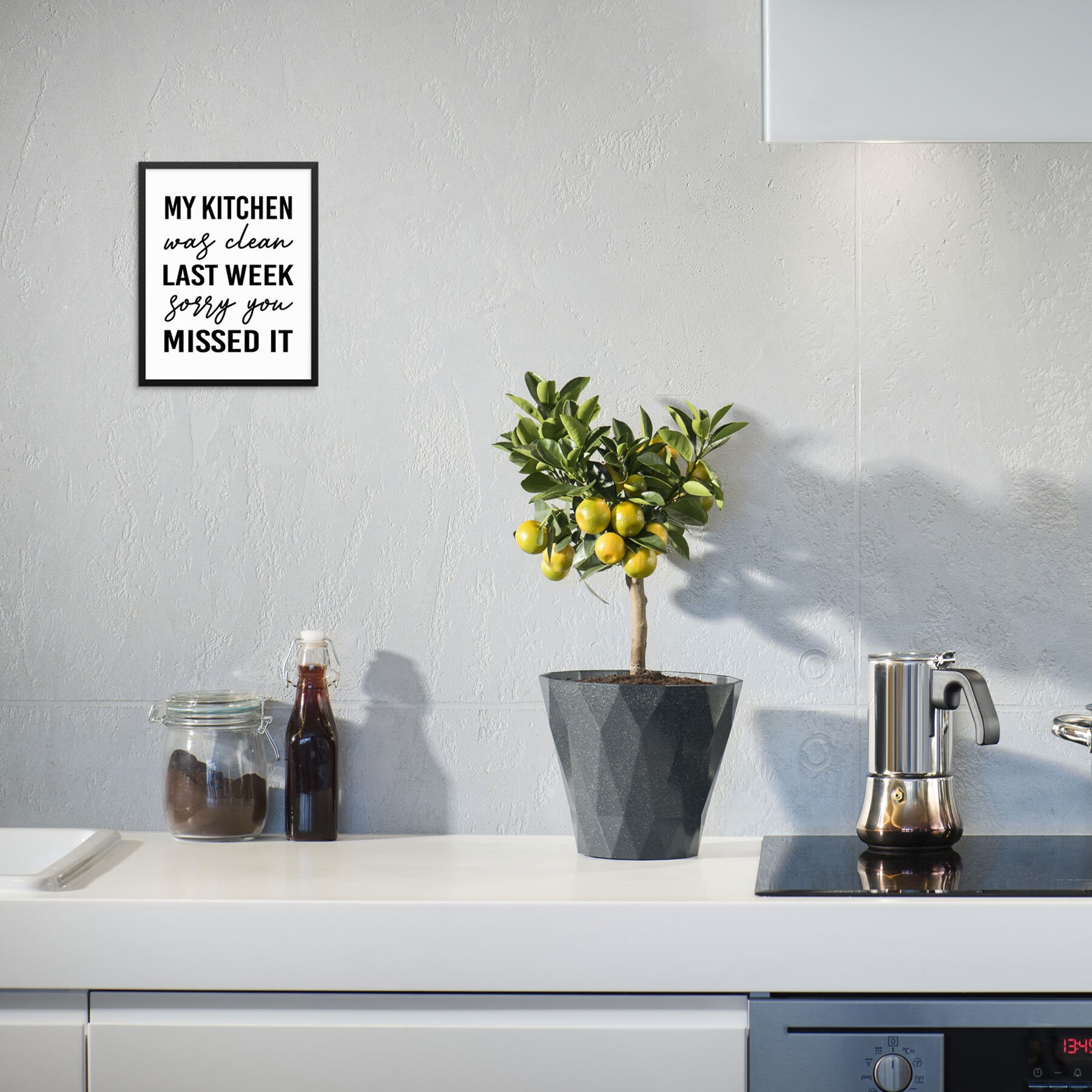 Funny Kitchen Quote Wall Decor Art Print Poster My Kitchen | Etsy