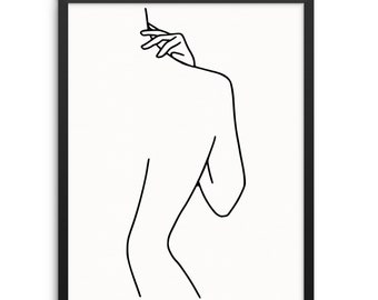 Nude Woman Body Art - Etsy