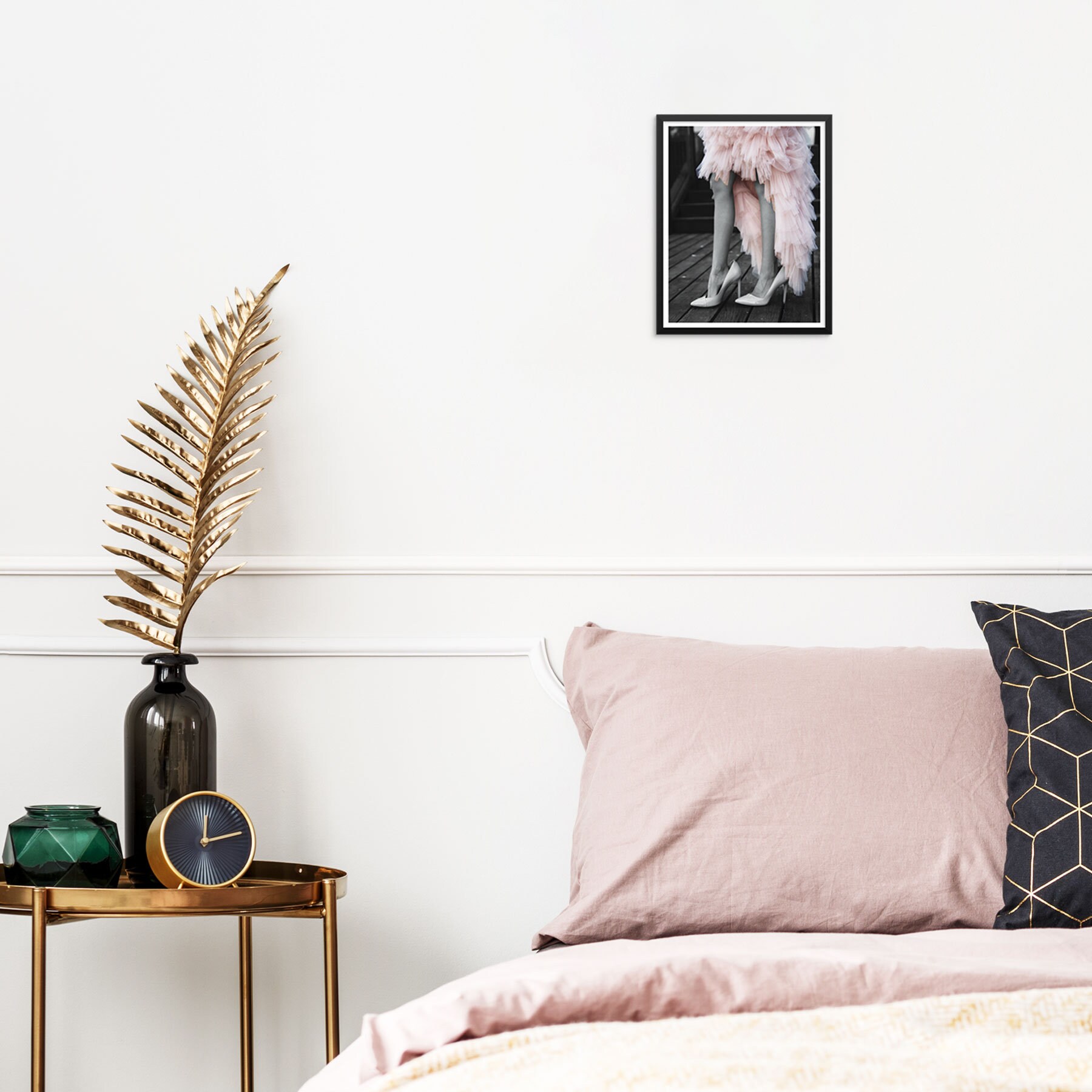 Girls Bedroom Art Print Picture Little Girl With Pink Tutu Etsy